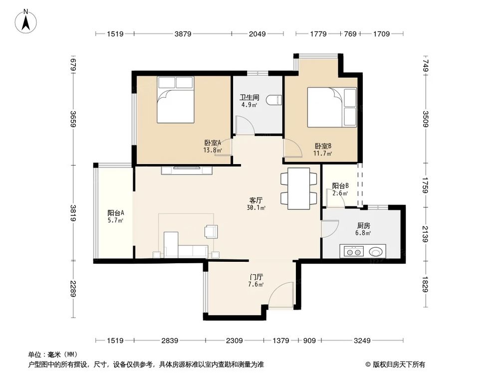 相似户型图