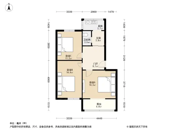 指挥街70号院户型图