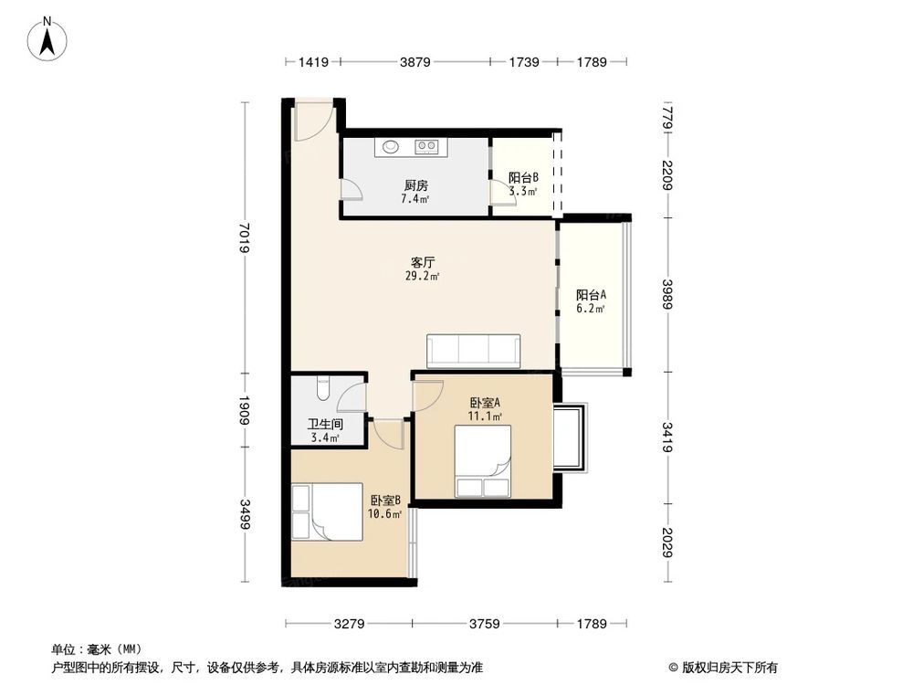 相似户型图