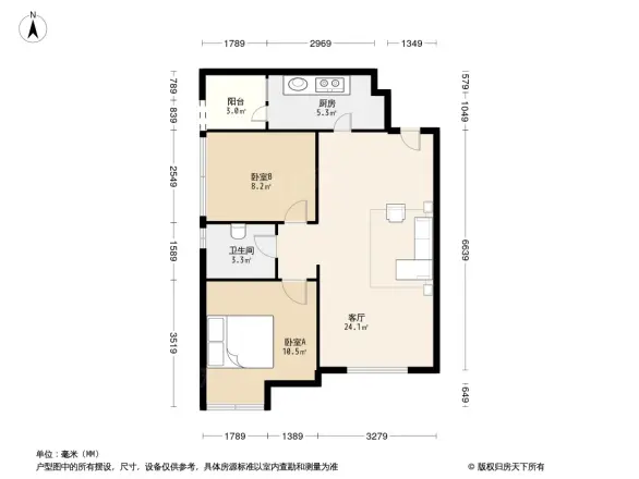 中铁奥维尔户型图