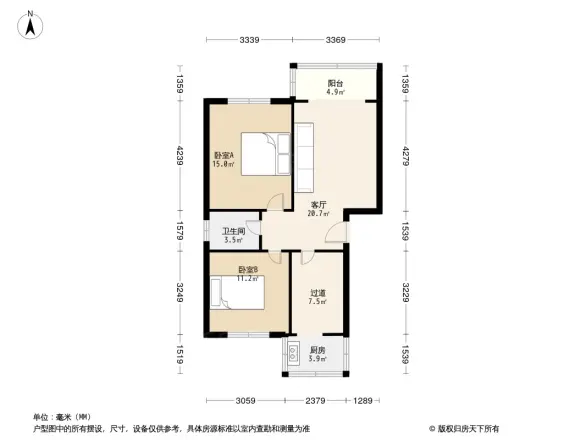 文家巷18号院户型图