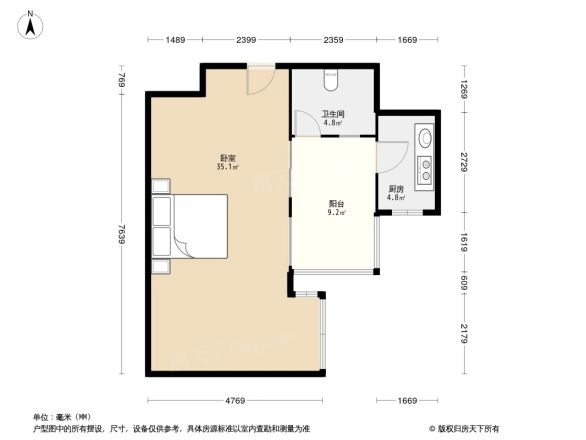 蓝水湾户型图