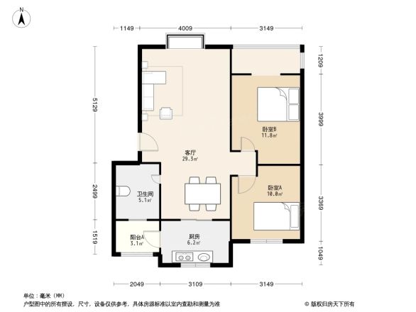 胜地金芙蓉户型图
