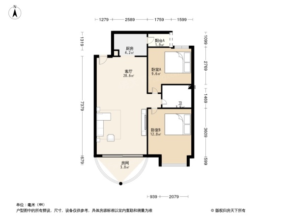澳林春天户型图