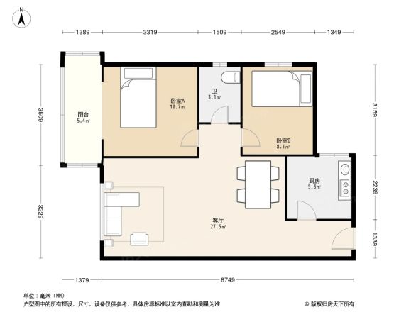 新天地民苑户型图