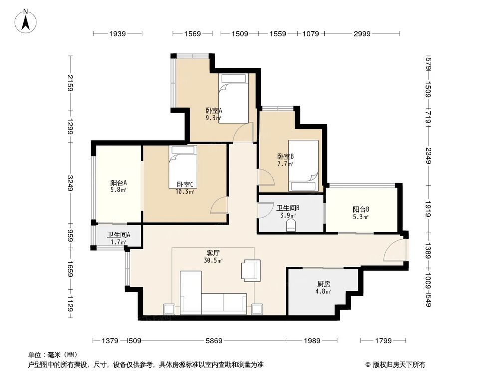 相似户型图