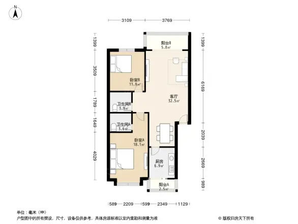 长盛续锦户型图