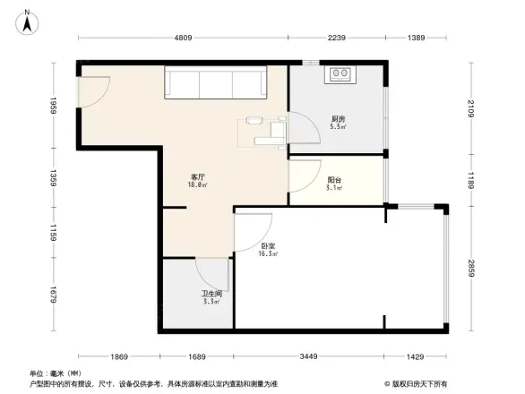 万千城户型图