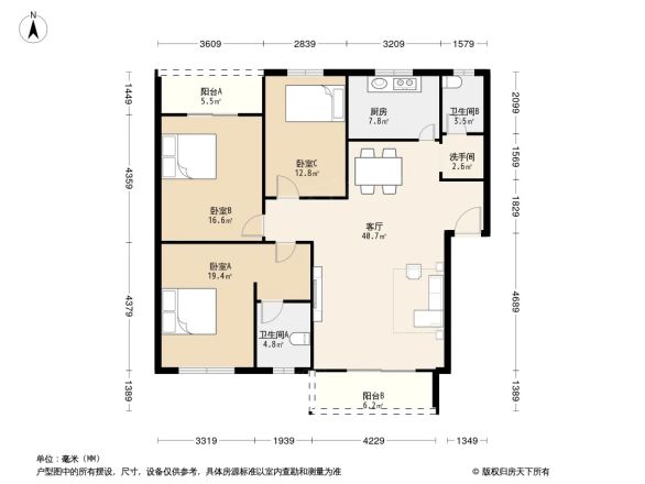 月都家园户型图