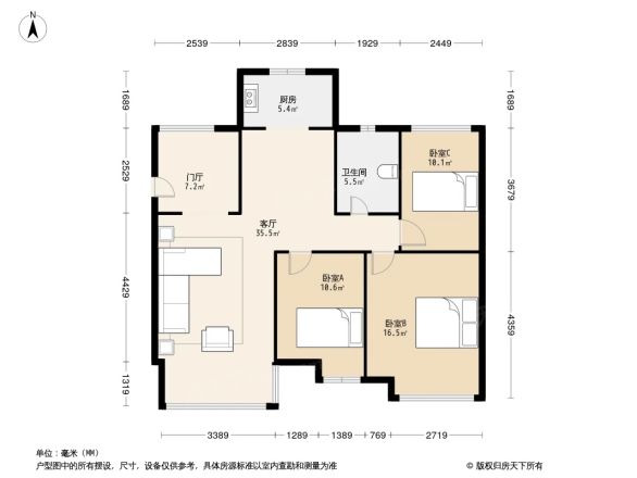 地博随园户型图