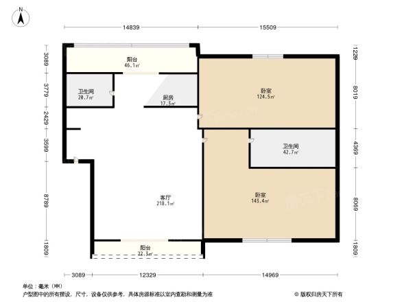 都江堰玉垒名居户型图