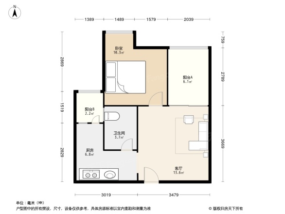 上锦美地户型图