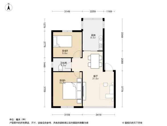 高攀路18号院户型图