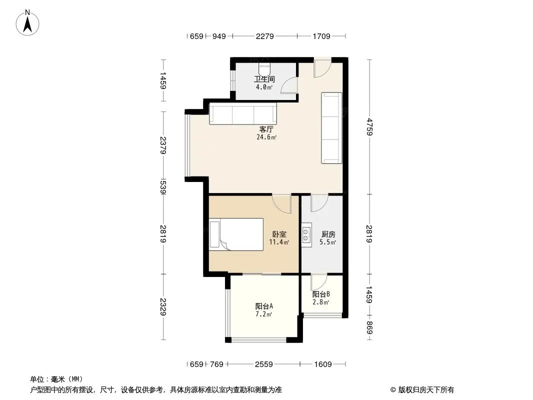 东湖国际户型图图片