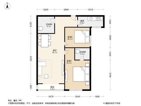运达中央广场商住楼户型图