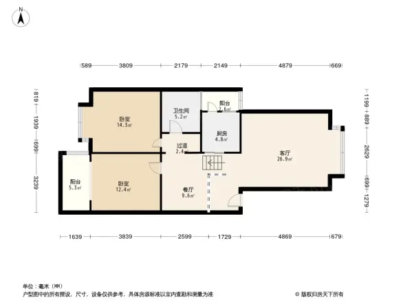成华东方丽景户型图