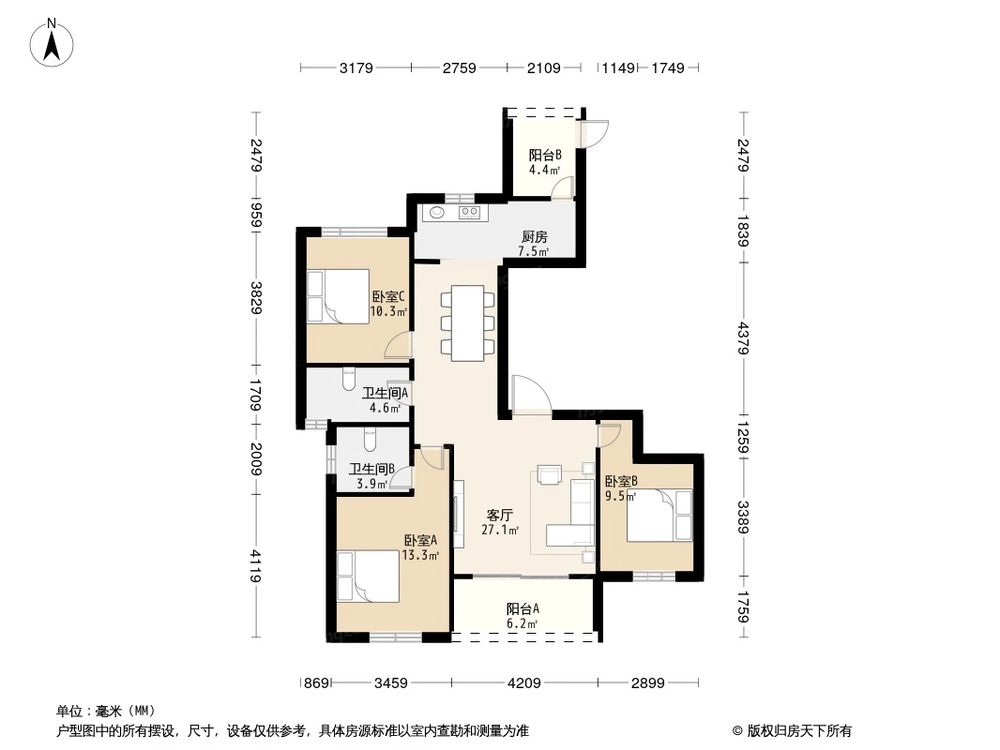 相似户型图