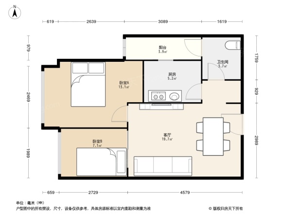 怡景城市花苑户型图