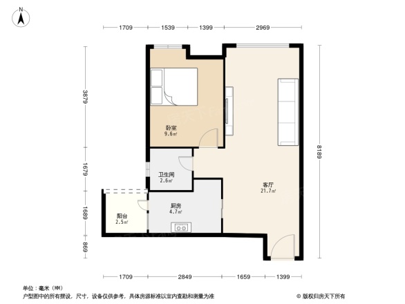 世龙广场户型图