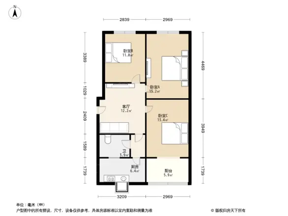 群和街2号院户型图