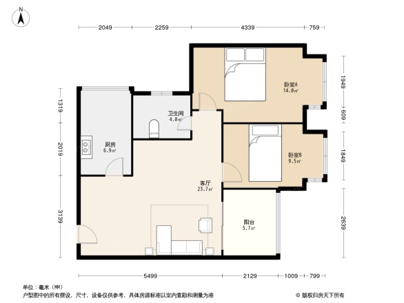 德坤恬园户型图