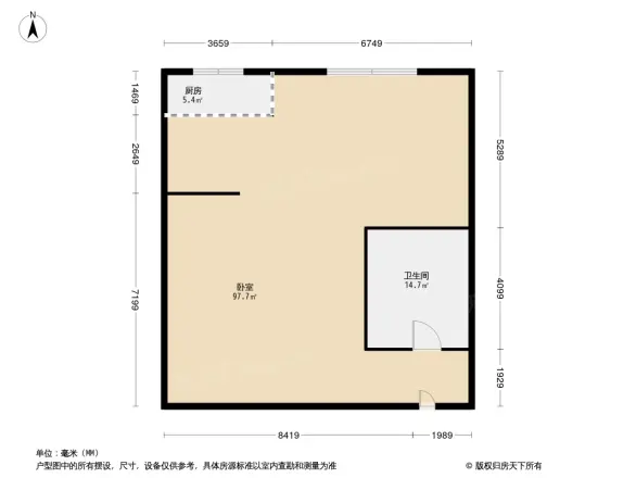 天盛壹中心户型图