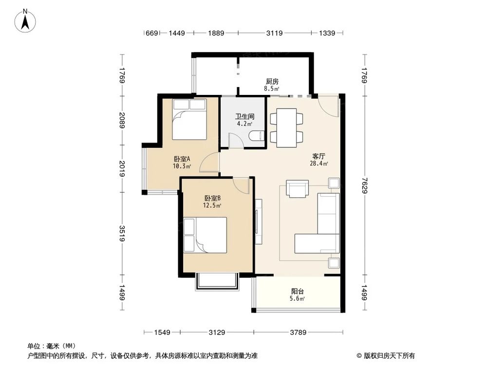 相似户型图