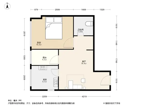 万千城户型图