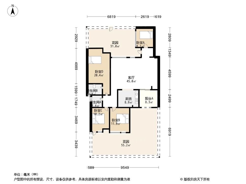 相似户型图