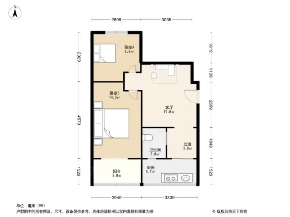 文家东巷17号院户型图