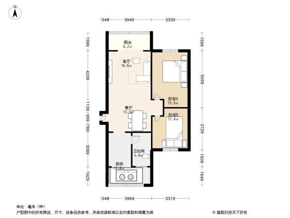 万年场横街17号院户型图