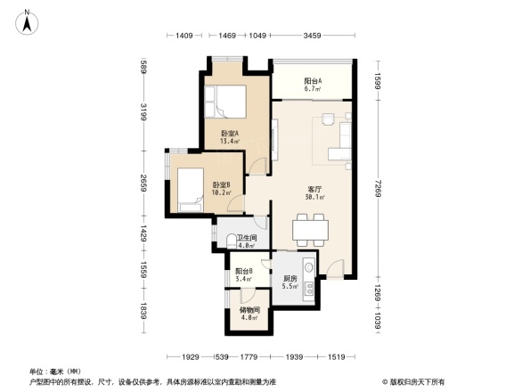 翡翠城五期户型图