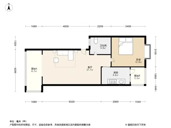 大成天府景秀户型图