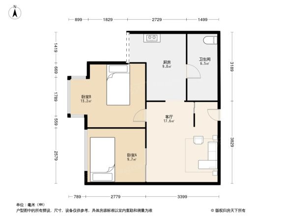 唯特郡户型图