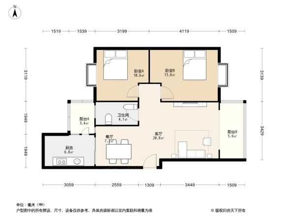 万家华庭户型图