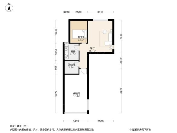 东安景苑户型图