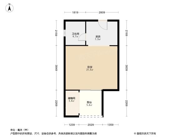 复地雍湖湾户型图
