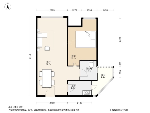 世龙广场户型图