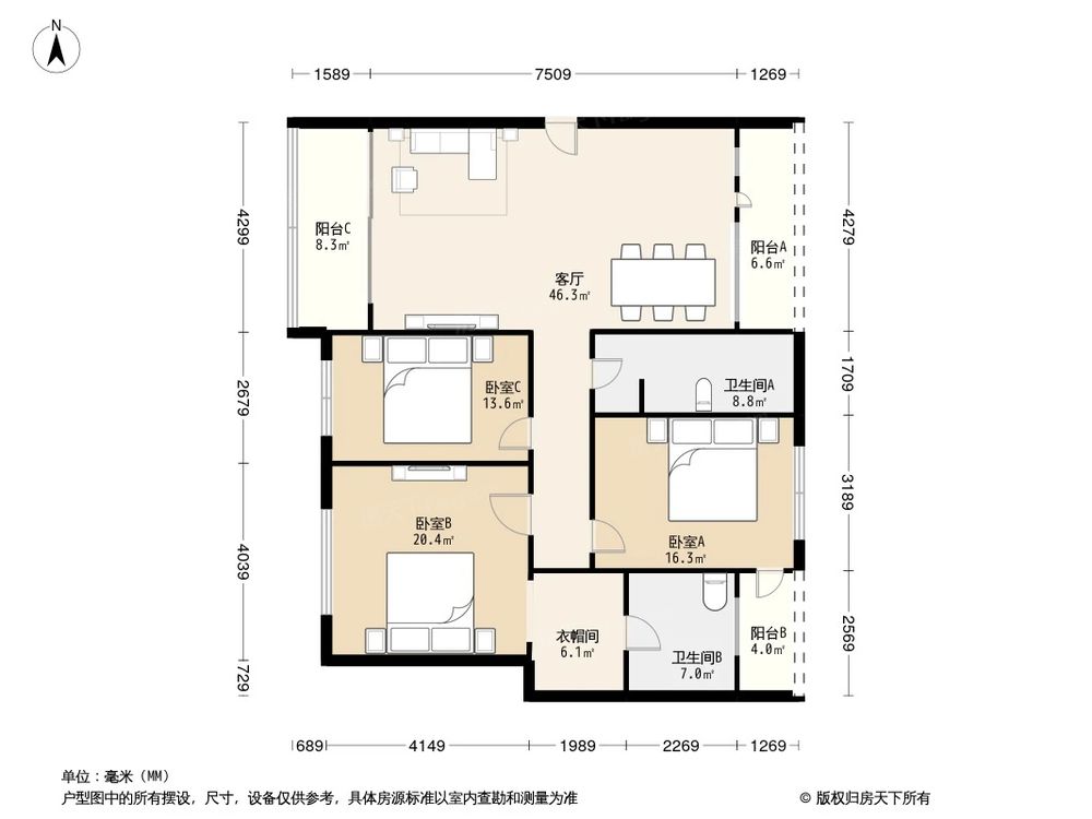 相似户型图