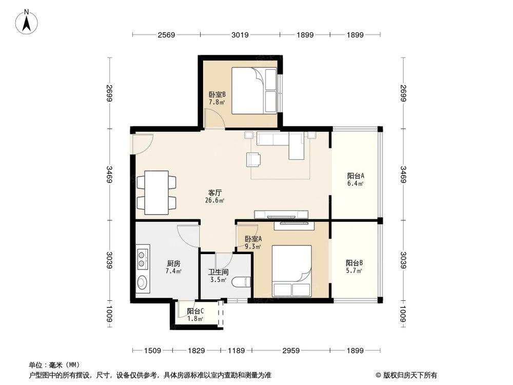 相似户型图