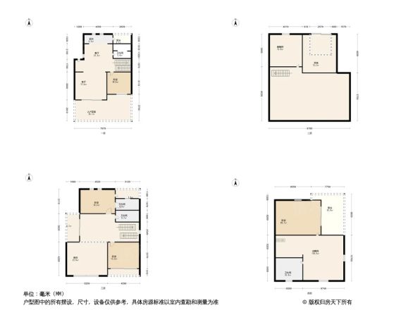 保利198蝴蝶谷东区户型图