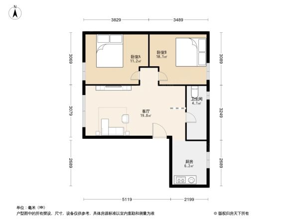 建苑小区户型图