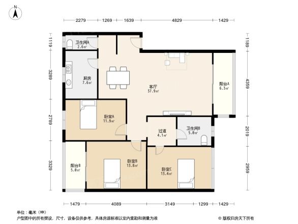 月都家园户型图