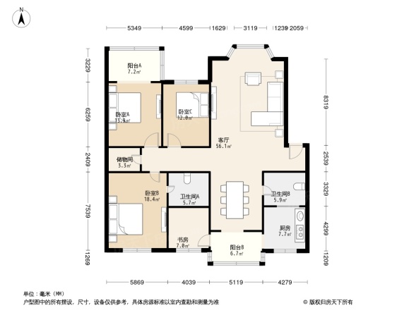 教师园区户型图