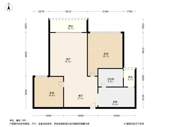 半岛东岸户型图
