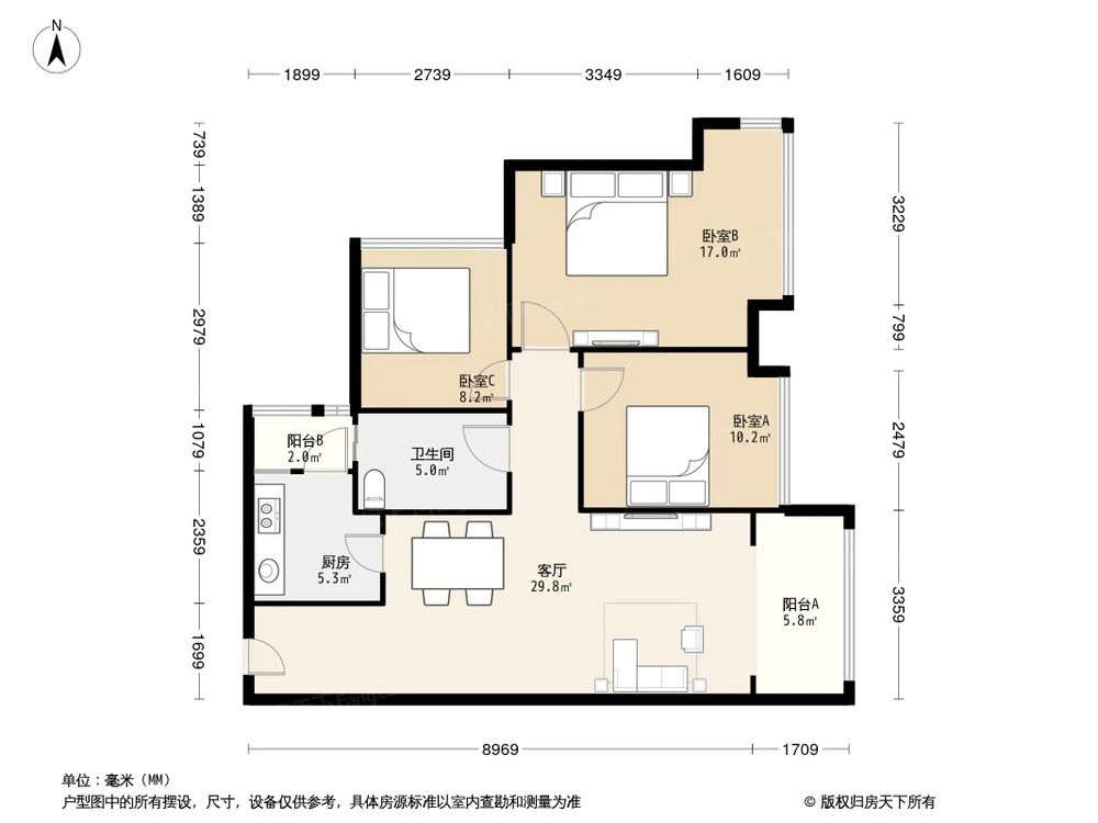 相似户型图