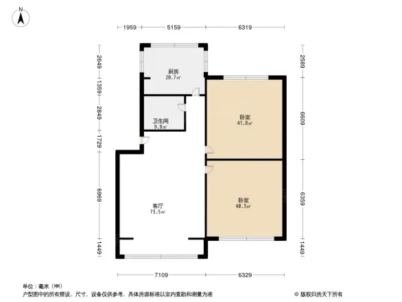 双顺路4号院户型图