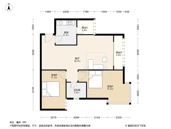 莱茵北郡户型图