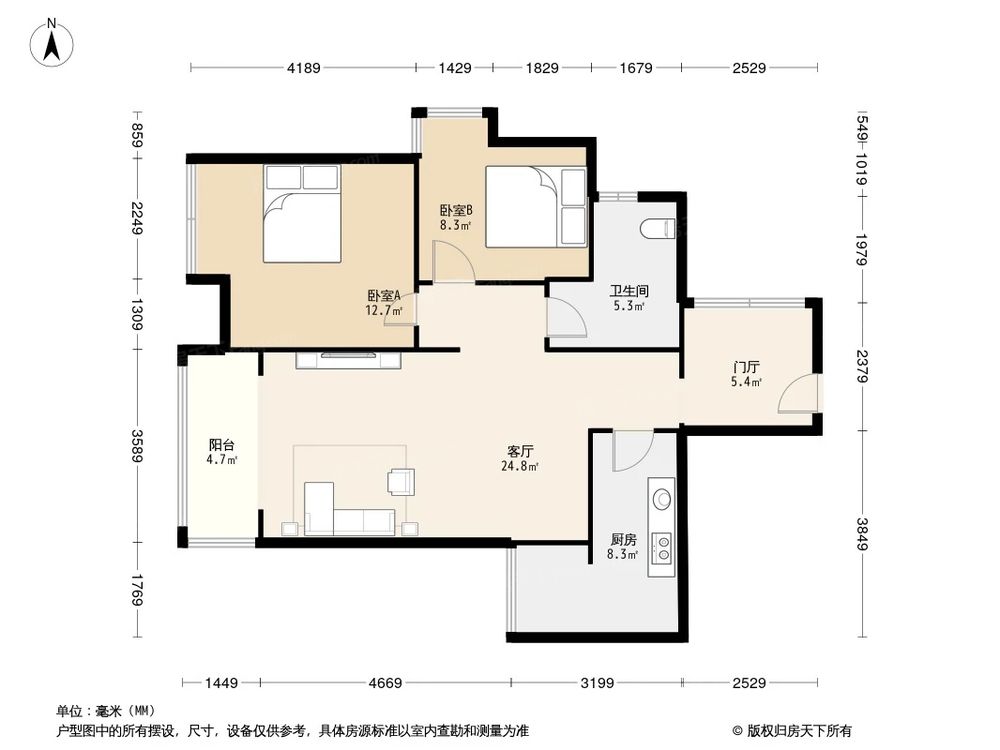 相似户型图