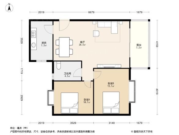 阳光金沙户型图